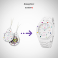 Bracelet acier blanc Royal-Pop Swatch